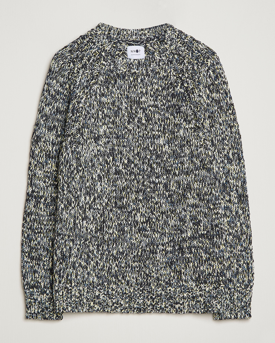 Herre | Trøjer | NN07 | Cole Structured Knitted Sweater Multi