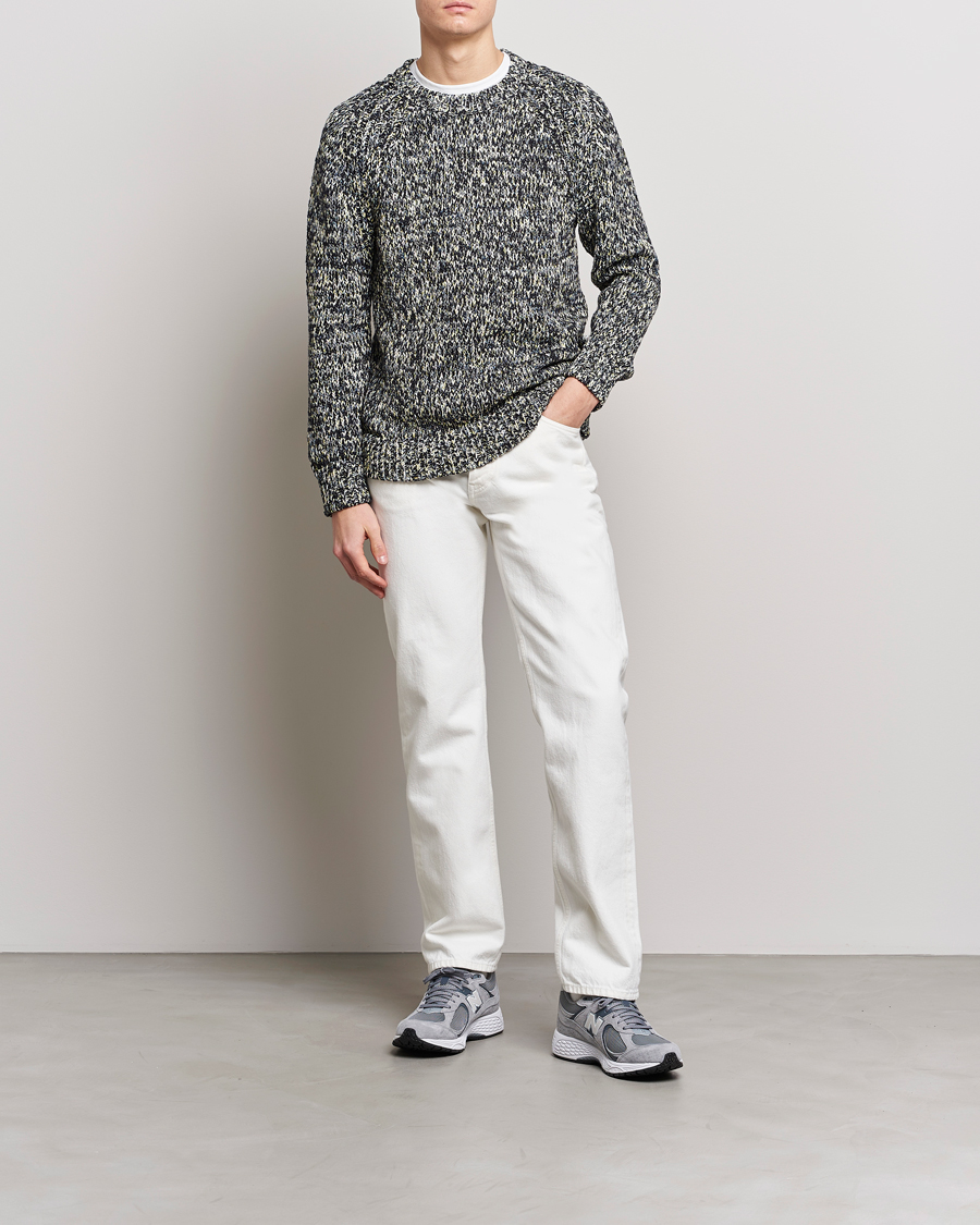 Herre | Trøjer | NN07 | Cole Structured Knitted Sweater Multi