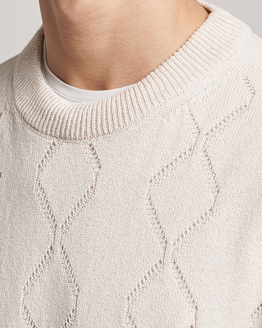 Herre | Trøjer | NN07 | Crew Neck Vest Ecru