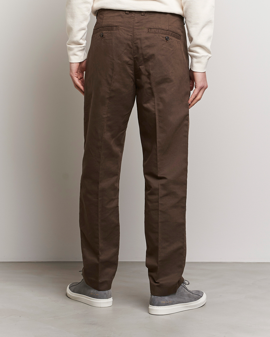 Herre | Bukser | NN07 | Fritz Pleated Trousers Brown