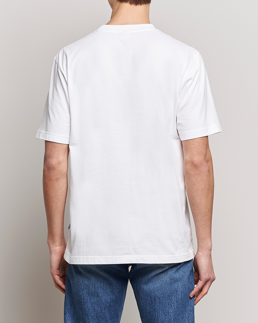 Herre | T-Shirts | NN07 | Adam Printed Crew Neck T-Shirt White