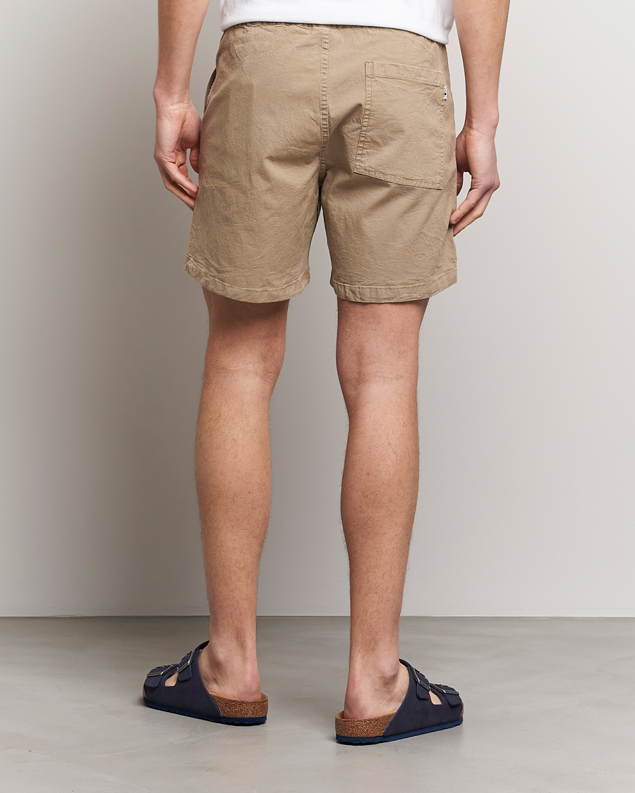 Herre | Shorts | NN07 | Gregor Tencel Drawstring Shorts Greige
