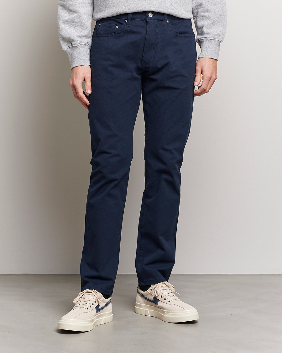 Herre | 5-pocket bukser | Dockers | 5-Pocket Cotton Stretch Trousers Navy Blazer