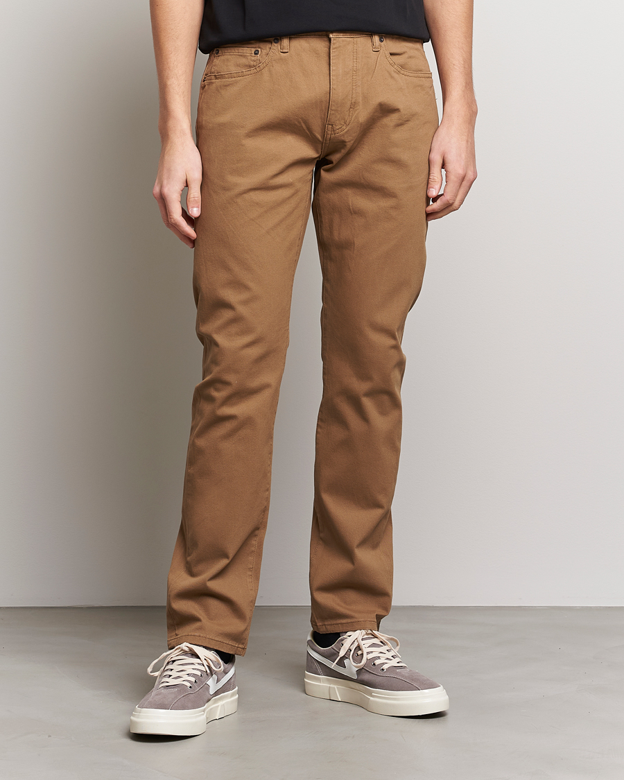 Herre | Tøj | Dockers | 5-Pocket Cotton Stretch Trousers Otter