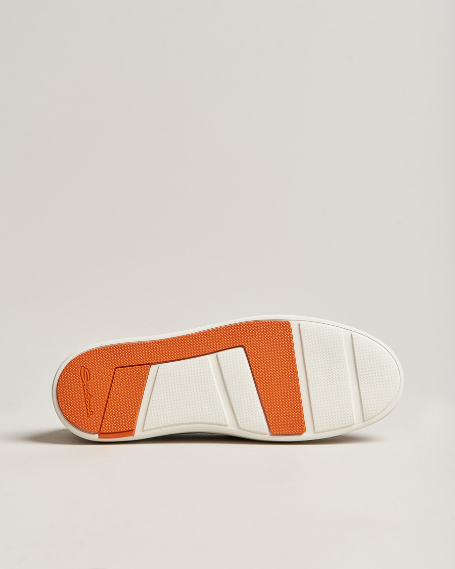 Herre | Santoni Lacetto Slip On Beige Suede | Santoni | Lacetto Slip On Beige Suede
