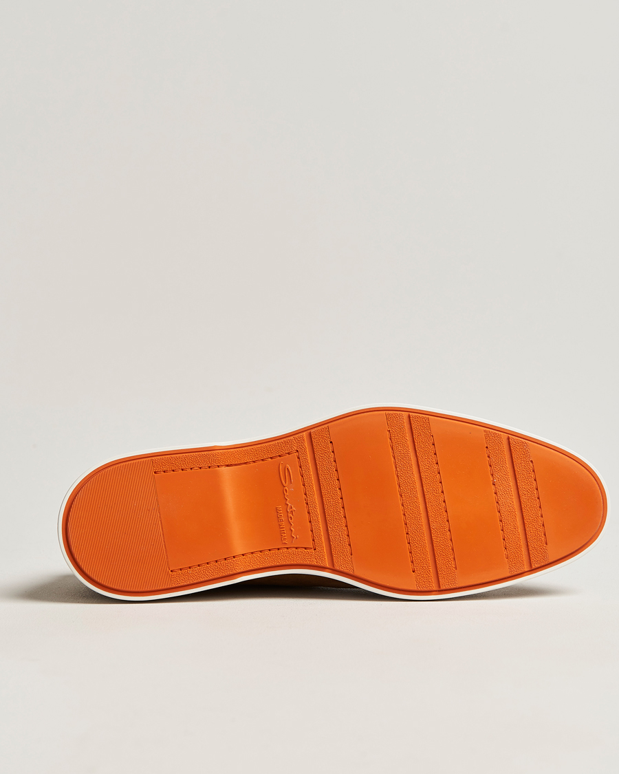 Herre | Santoni Summer Chukka Brown Suede | Santoni | Summer Chukka Brown Suede
