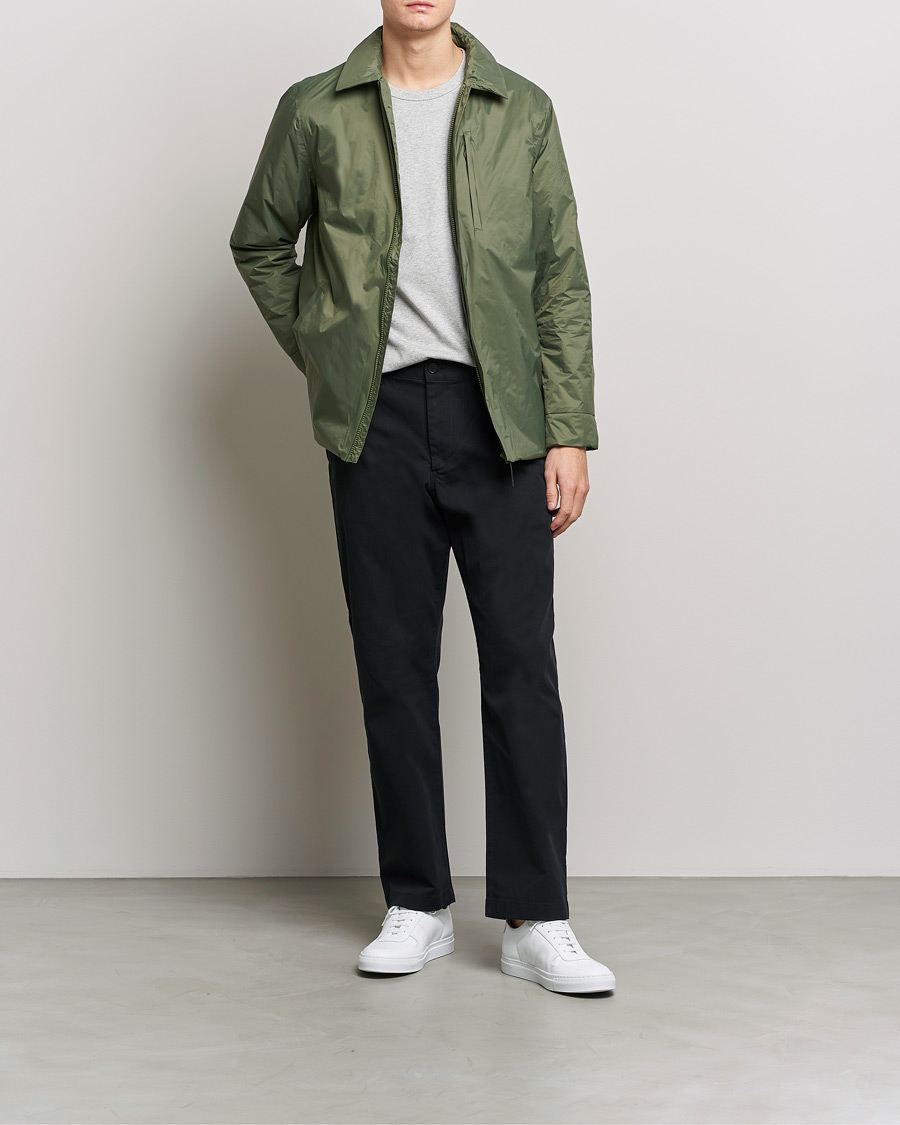 Herre | Jakker | RAINS | Fuse Shirt Jacket Evergreen