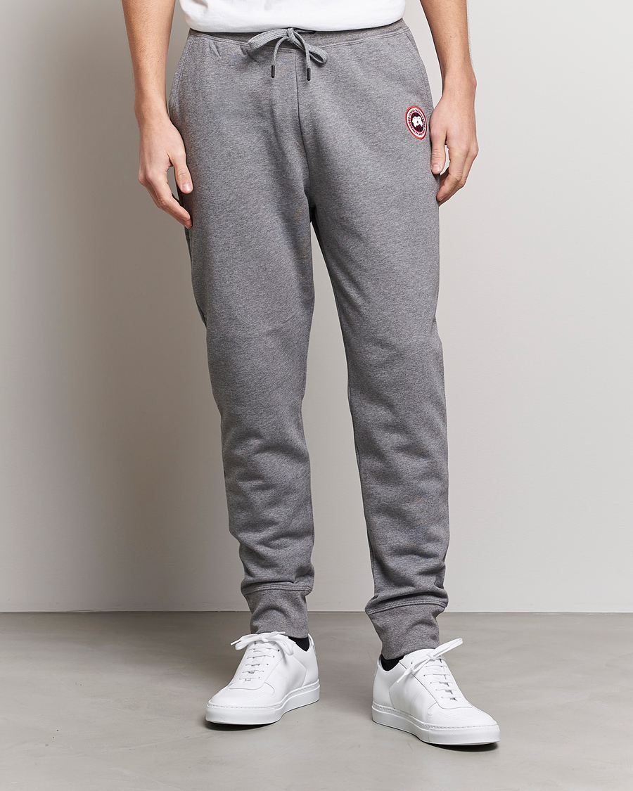 frakobling falsk lilla Canada Goose Huron Sweatpants Stone Heather - CareOfCarl.dk