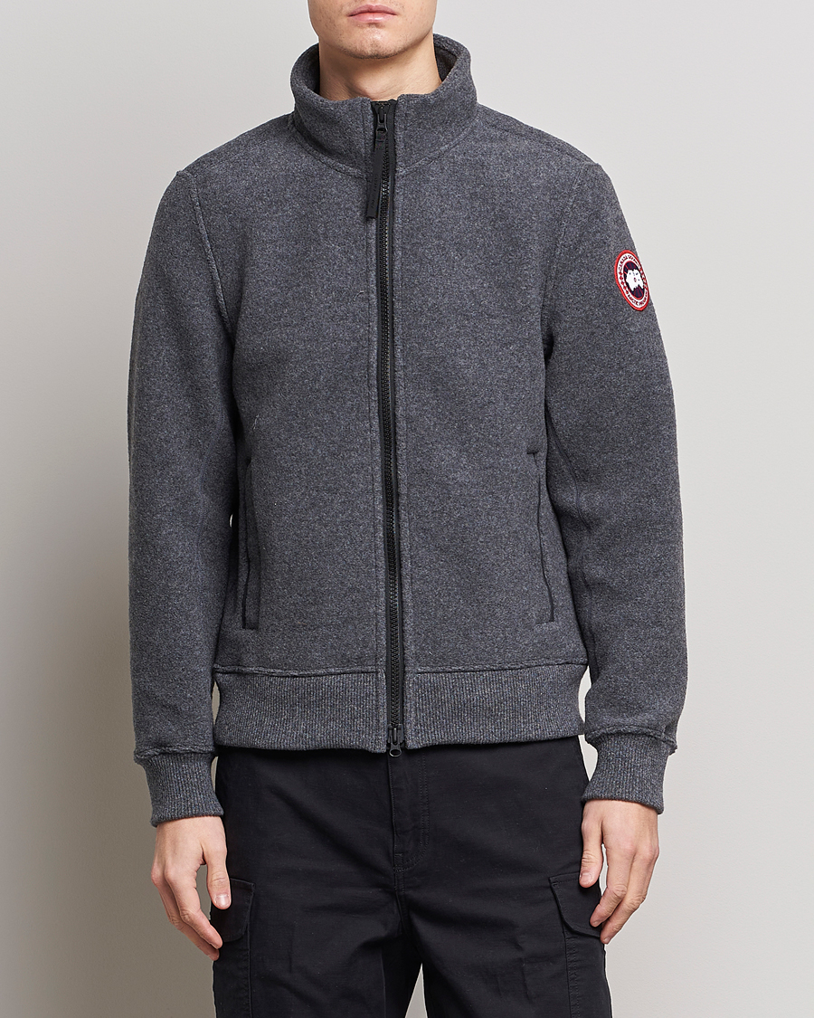 Men | Casual Jackets | Canada Goose | Lawson Fleece Jacket Quarry Grey