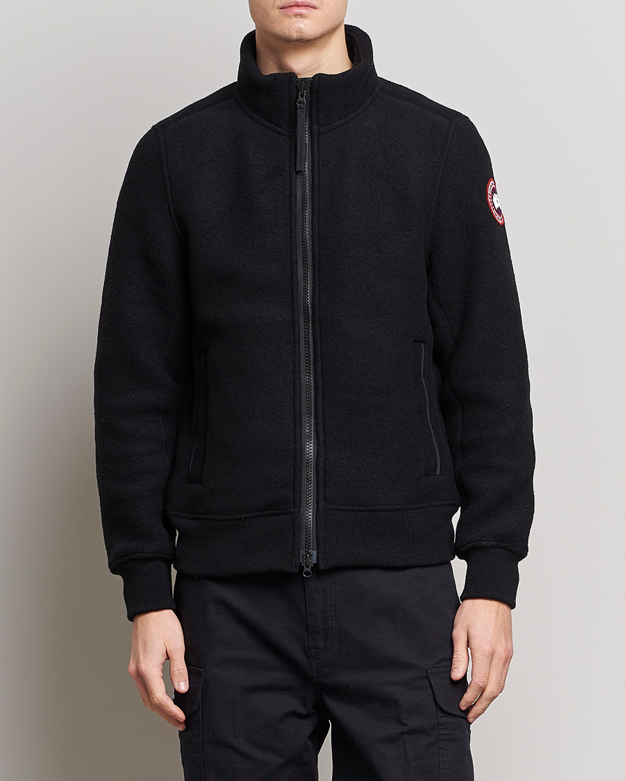 Herre | Canada goose Jakker | Canada Goose | Lawson Fleece Jacket Black