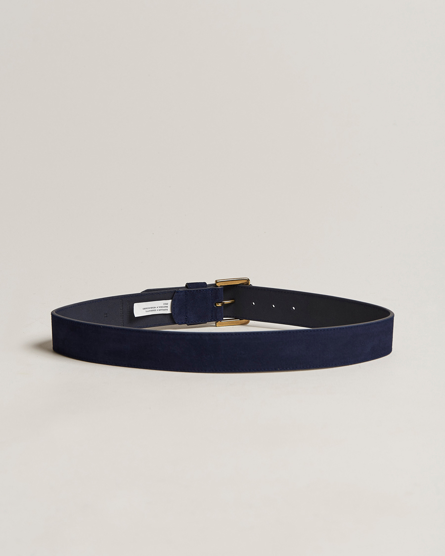 Herre | Polo Ralph Lauren | Polo Ralph Lauren | Suede Belt Navy