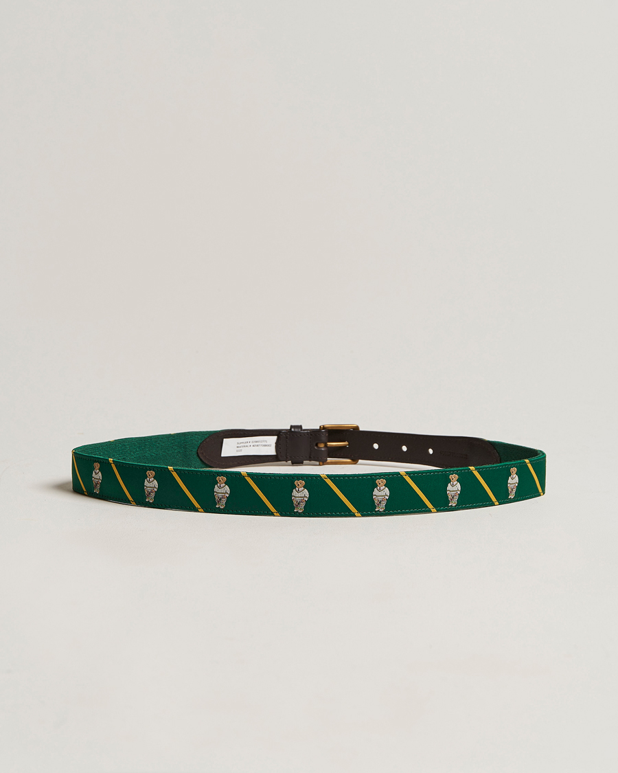 Herre | Bælter | Polo Ralph Lauren | Cotton Bear Belt New Forest