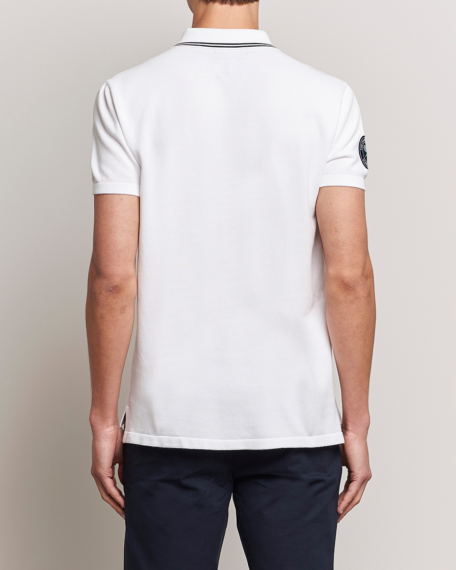 Herre | Polotrøjer | Polo Ralph Lauren | Custom Slim Fit Wimbledon Polo Ceramic White