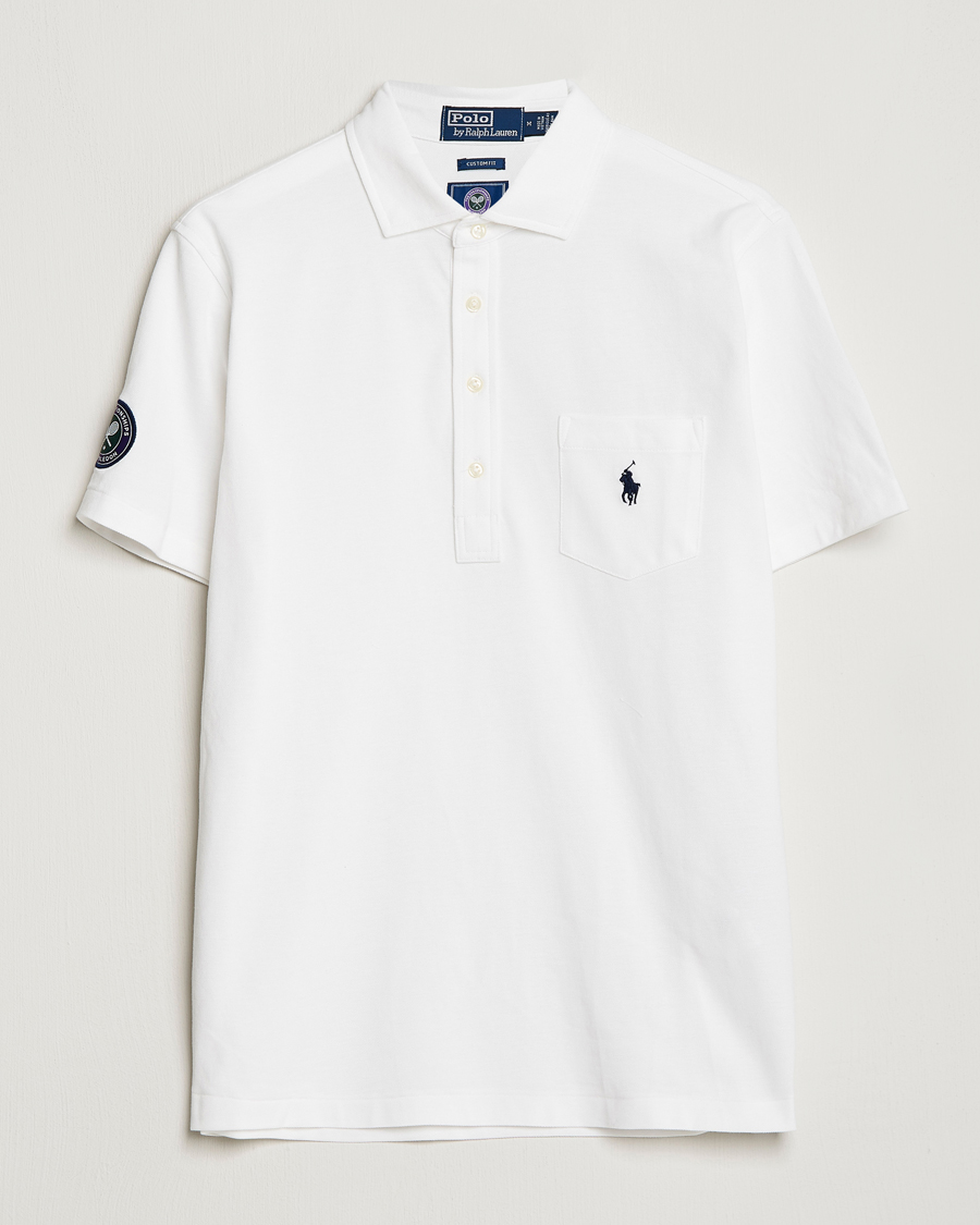 Herre | Polotrøjer | Polo Ralph Lauren | Wimbledon Pocket Polo White