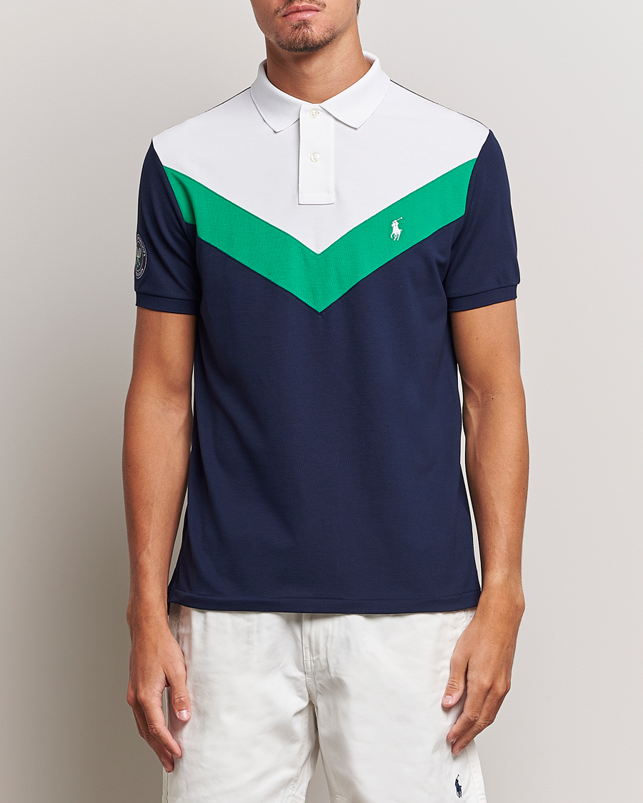Herre | Polotrøjer | Polo Ralph Lauren | Performance Wimbledon Polo Refined Navy Multi