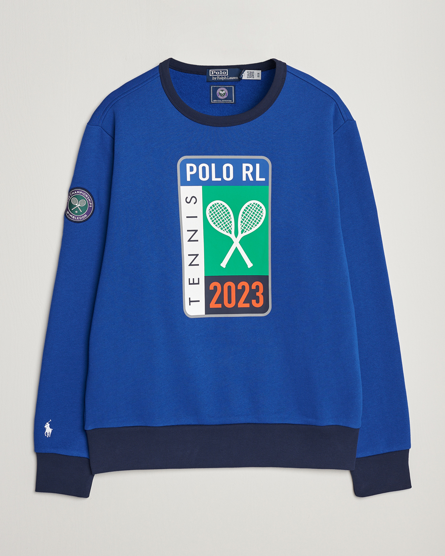 Herre | Trøjer | Polo Ralph Lauren | Fleece Logo Sweatshirt Sapphire Star