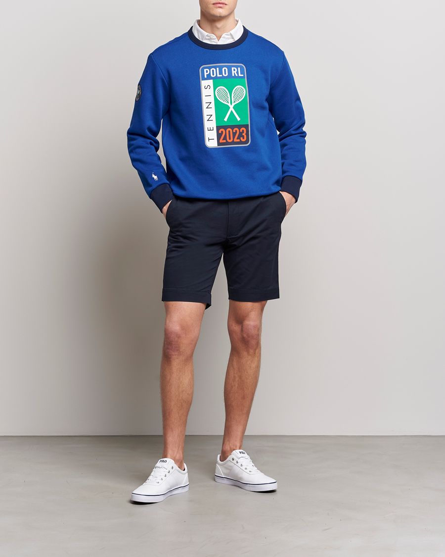 Herre | Trøjer | Polo Ralph Lauren | Fleece Logo Sweatshirt Sapphire Star