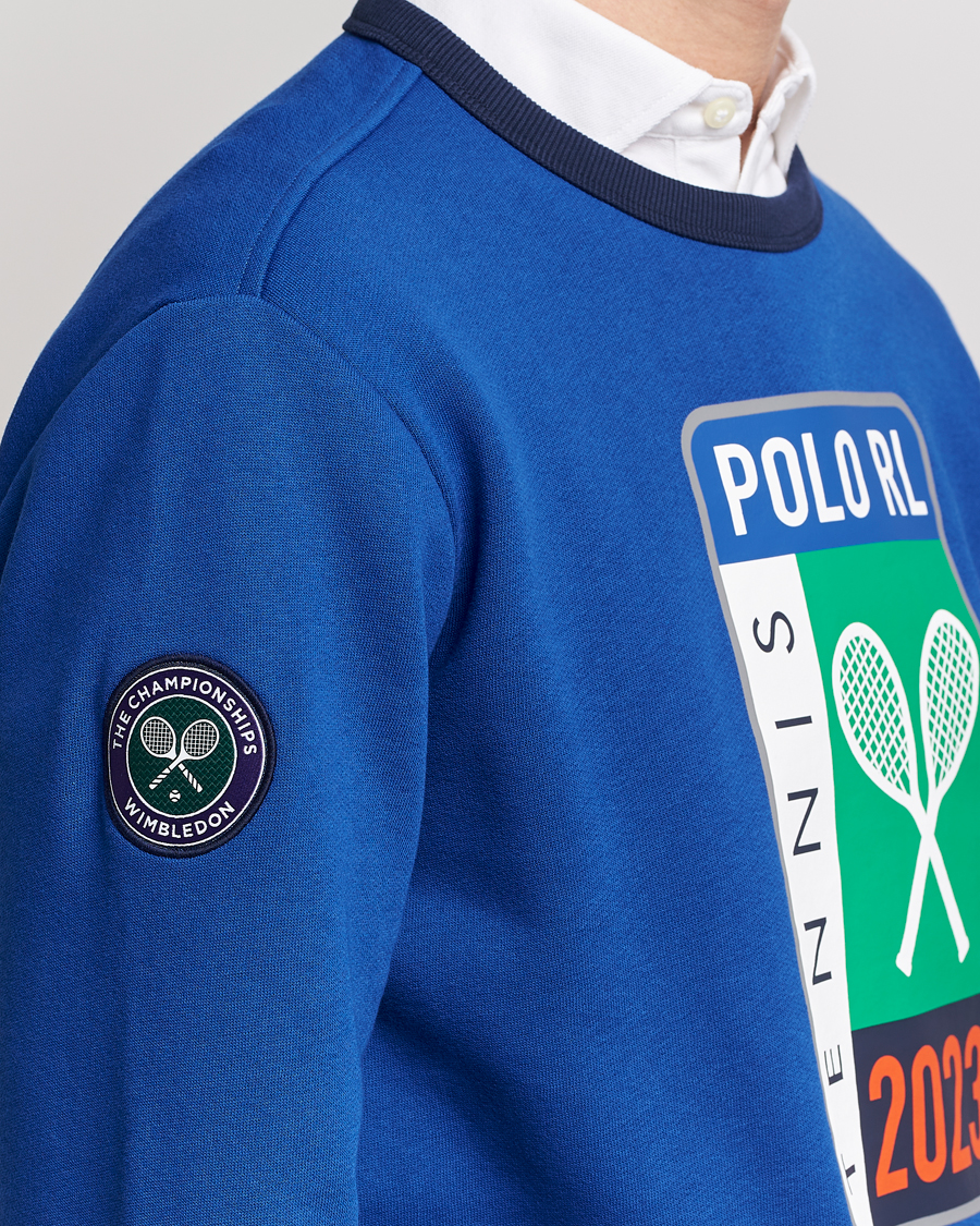 Herre | Trøjer | Polo Ralph Lauren | Fleece Logo Sweatshirt Sapphire Star