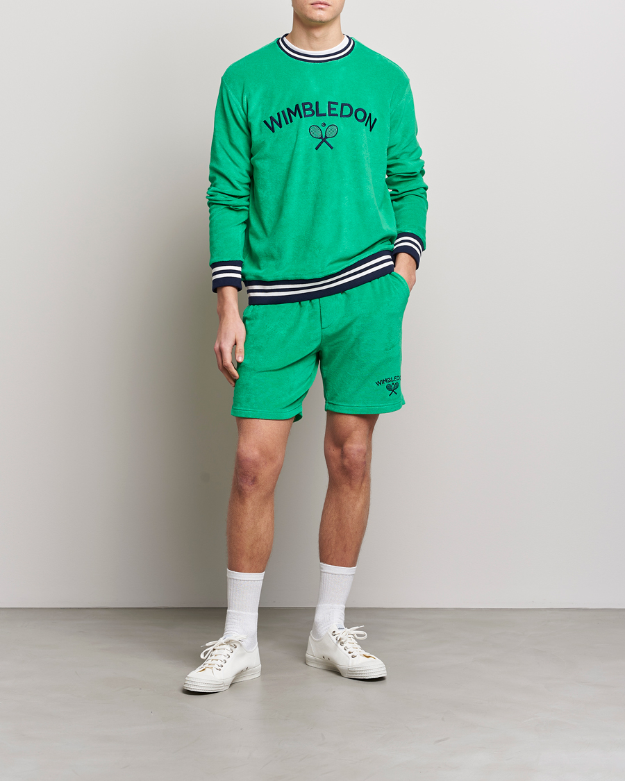 Herre | Trøjer | Polo Ralph Lauren | Wimbledon Terry Sweatshirt Stem Green