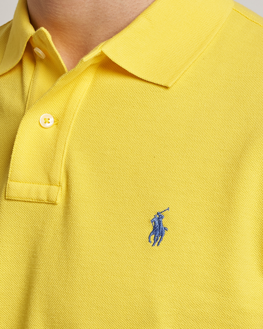 Herre | Polotrøjer | Polo Ralph Lauren | Custom Slim Fit Polo Lemon Crush