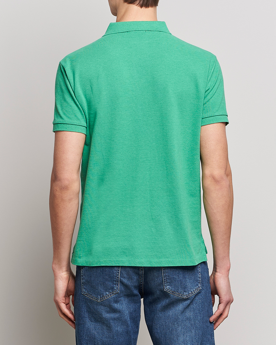 Herre | Polotrøjer | Polo Ralph Lauren | Custom Slim Fit Polo Palm Green Heather