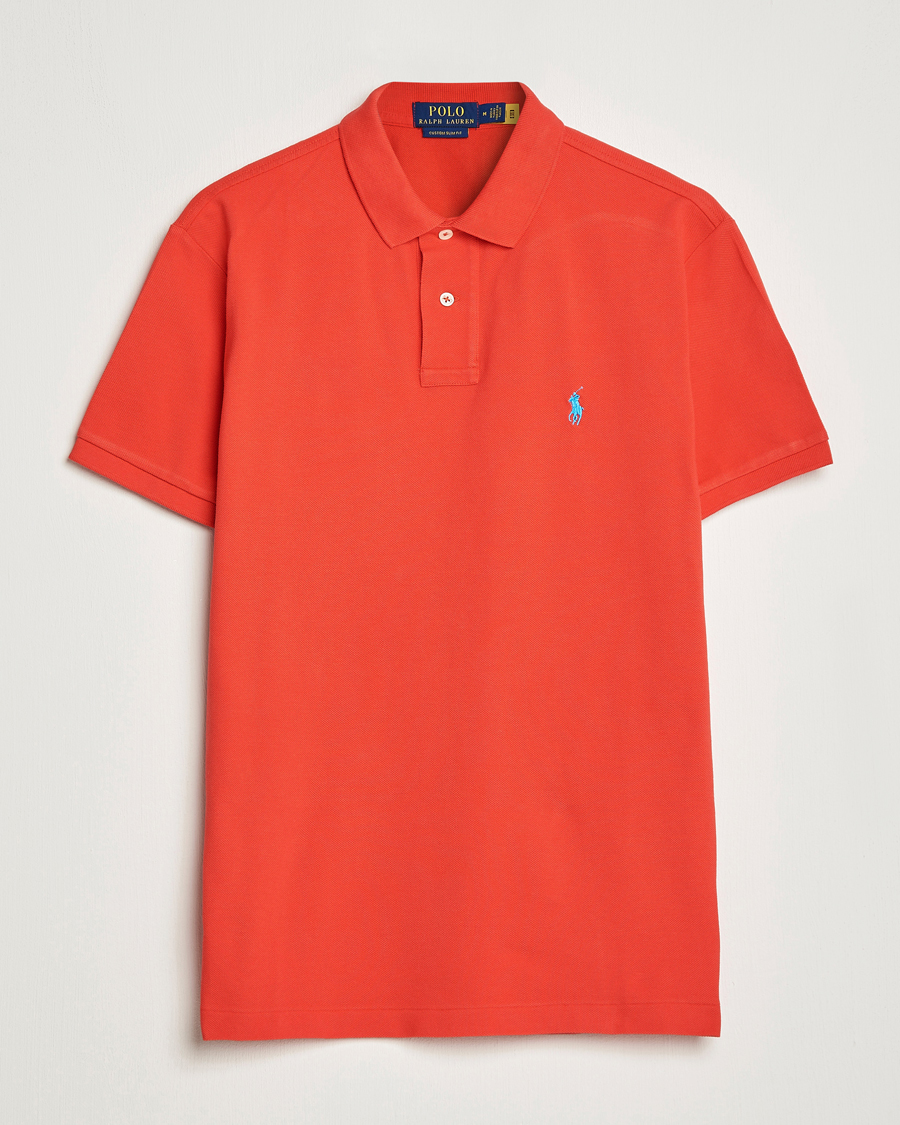 Herre | Polotrøjer | Polo Ralph Lauren | Custom Slim Fit Polo Petal Rose