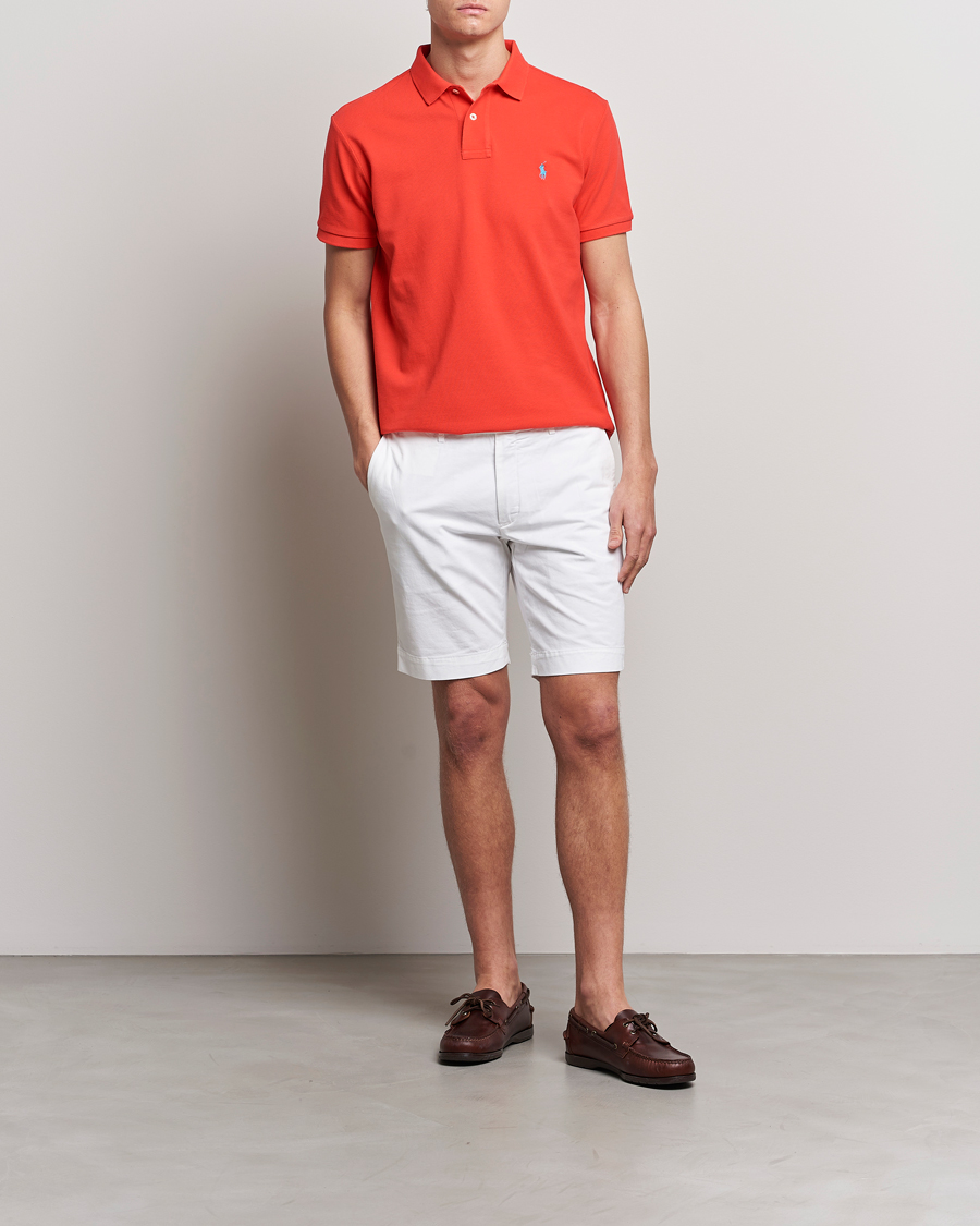 Herre | Polotrøjer | Polo Ralph Lauren | Custom Slim Fit Polo Petal Rose