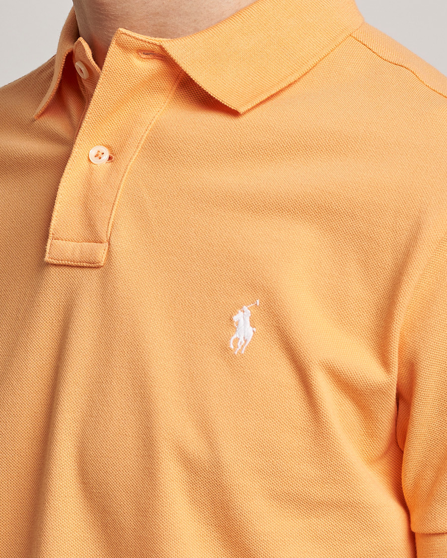 Herre | Polotrøjer | Polo Ralph Lauren | Custom Slim Fit Polo Key West Orange