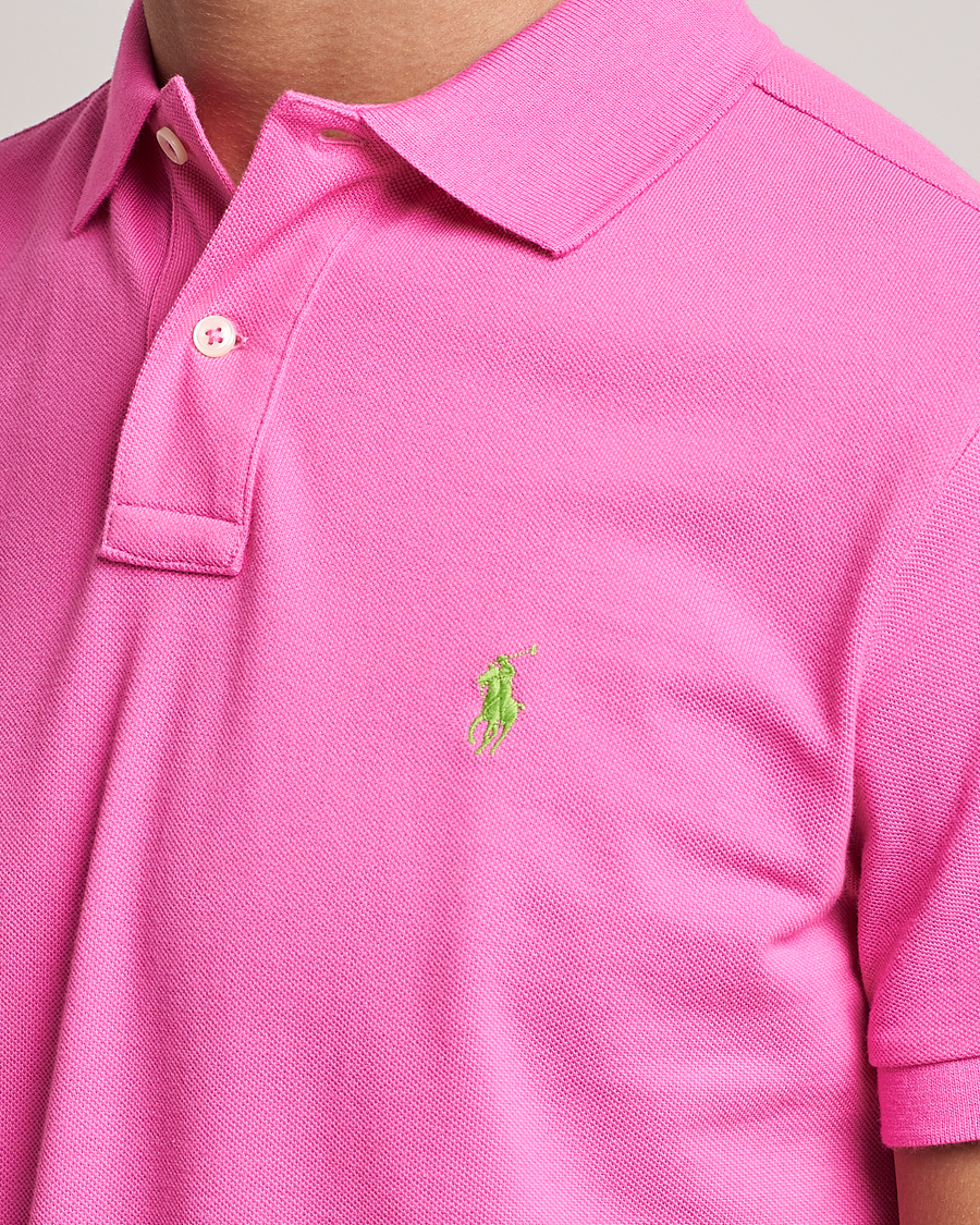 Herre | Polotrøjer | Polo Ralph Lauren | Custom Slim Fit Polo Dalia Pink