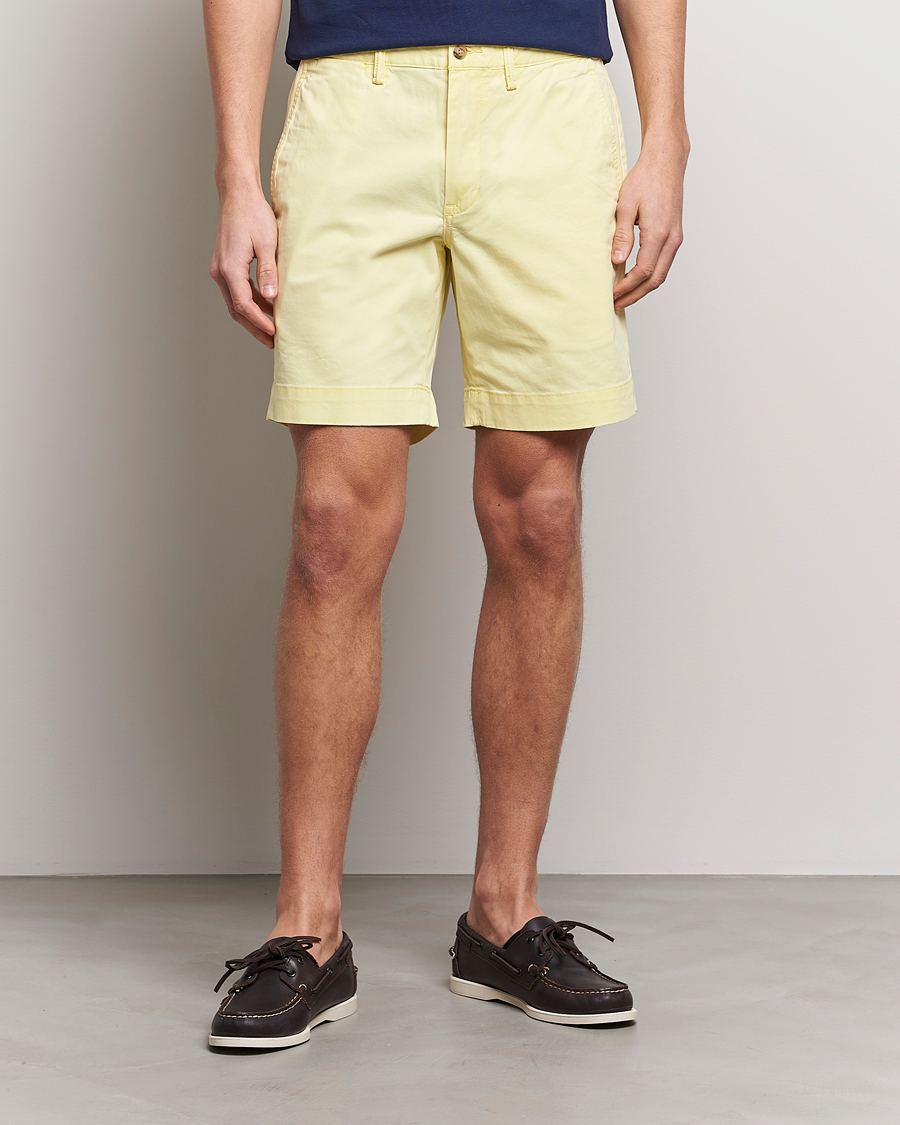 Herre | Shorts | Polo Ralph Lauren | Tailored Slim Fit Shorts Bristol Yellow
