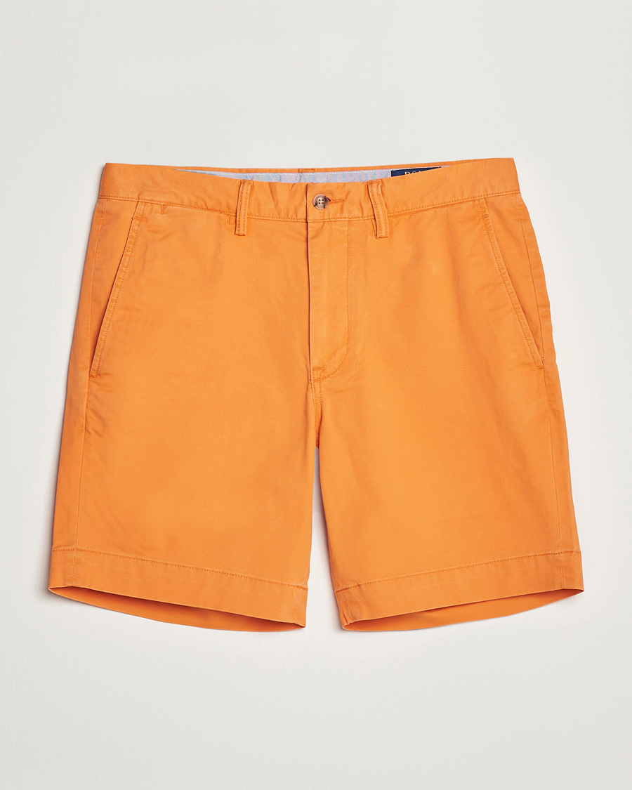 Herre | Shorts | Polo Ralph Lauren | Tailored Slim Fit Shorts Optic Orange