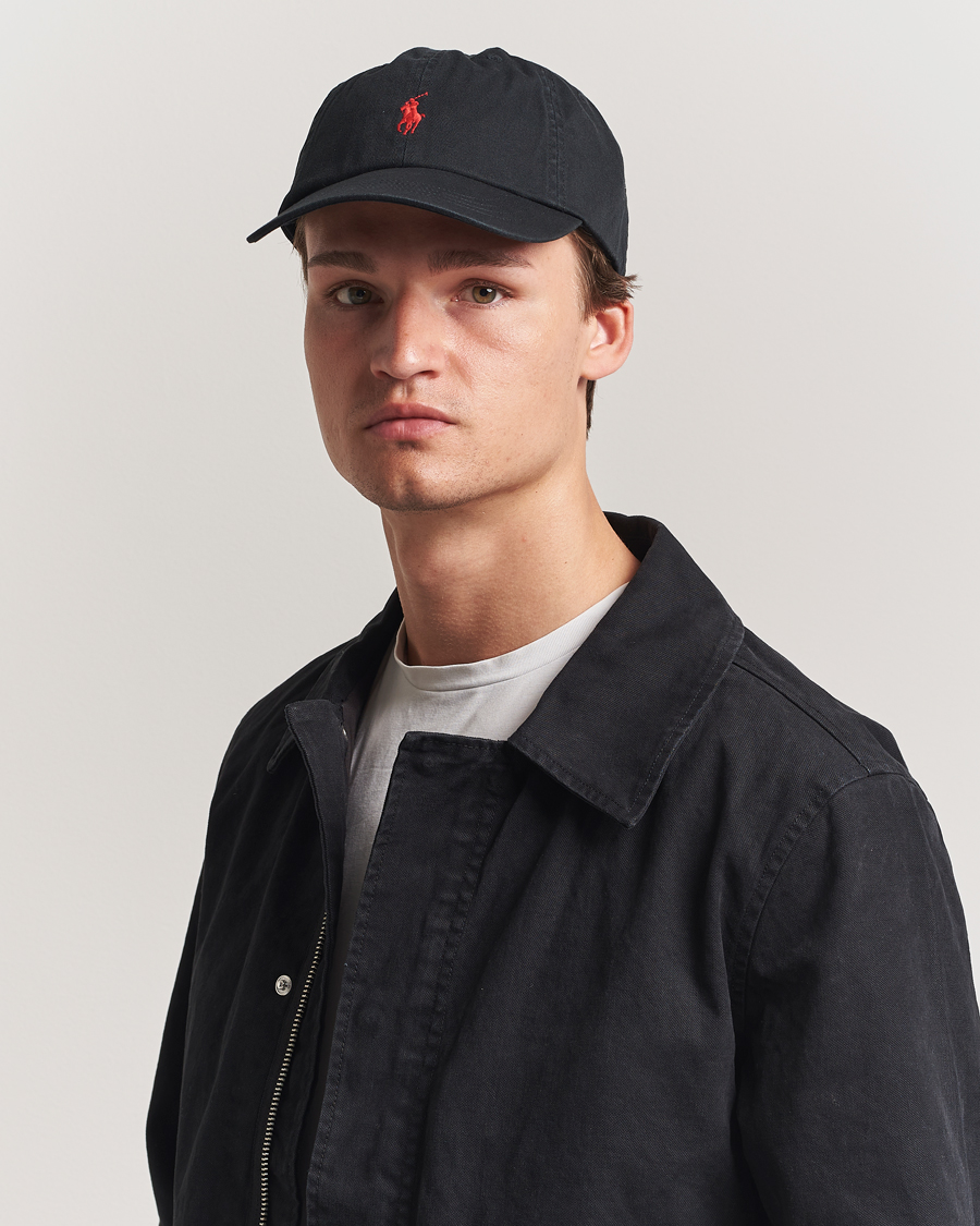 Herre | Preppy Authentic | Polo Ralph Lauren | Classic Sports Cap Black