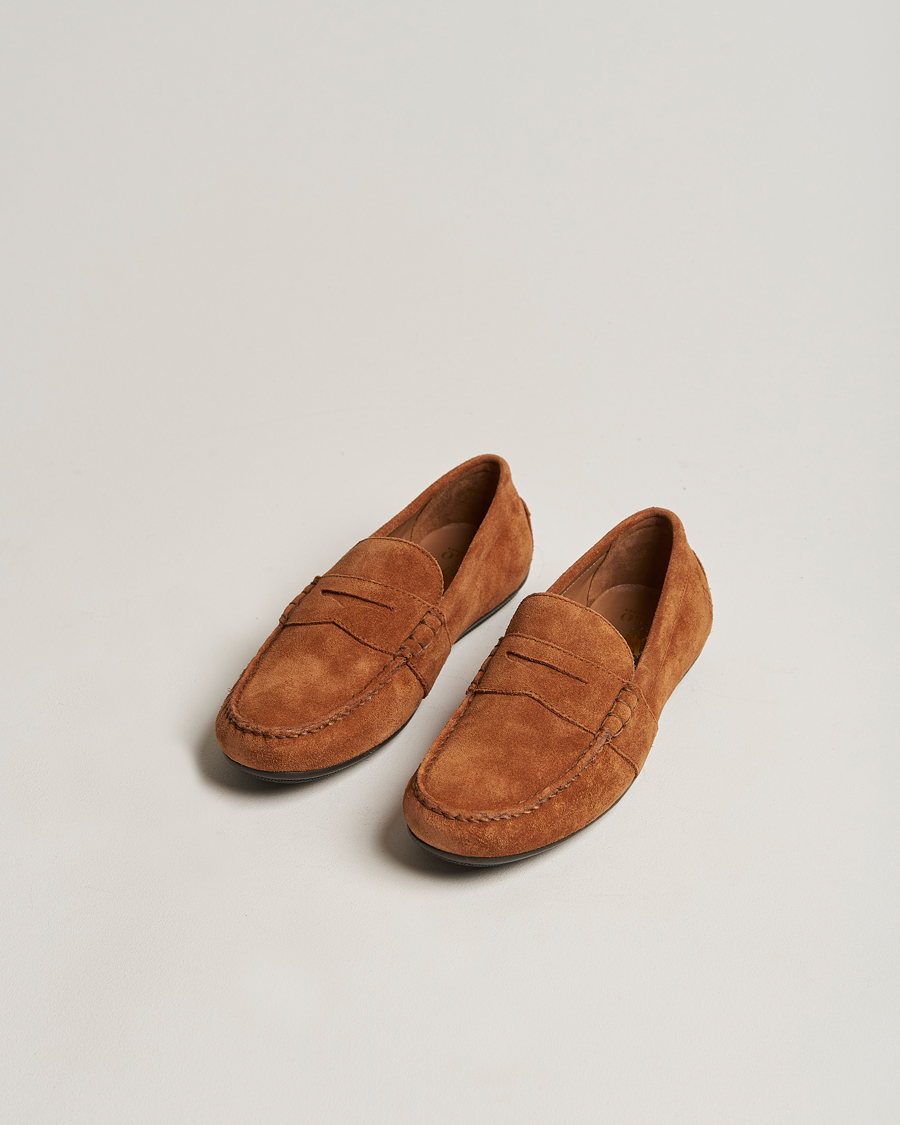 Herre | Mokkasiner | Polo Ralph Lauren | Reynold Suede Driving Loafer Teak