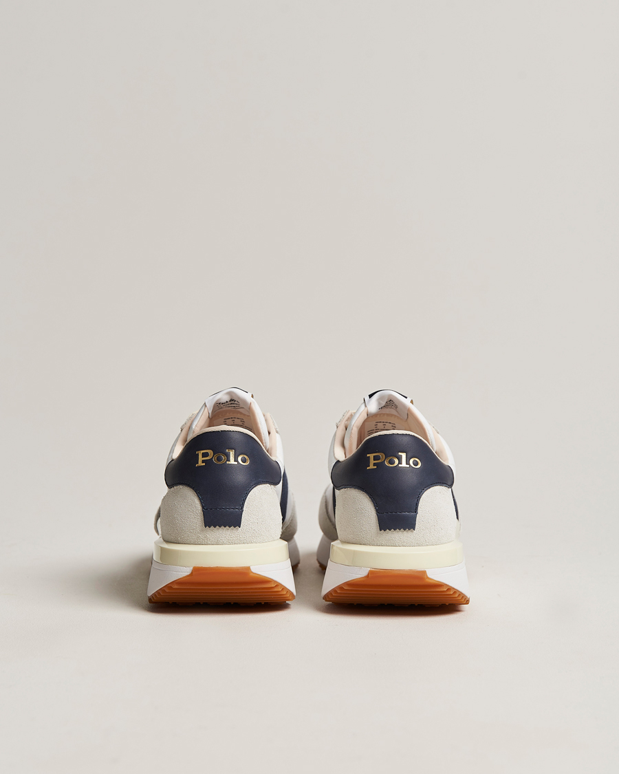Herre | Polo Ralph Lauren Train 89 Running Sneaker White/Hunter Navy | Polo Ralph Lauren | Train 89 Running Sneaker White/Hunter Navy