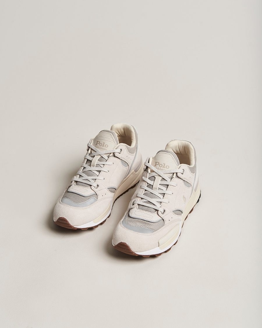 Herre | Polo Ralph Lauren Trackstr 200 Running Sneaker Dove Grey | Polo Ralph Lauren | Trackstr 200 Running Sneaker Dove Grey