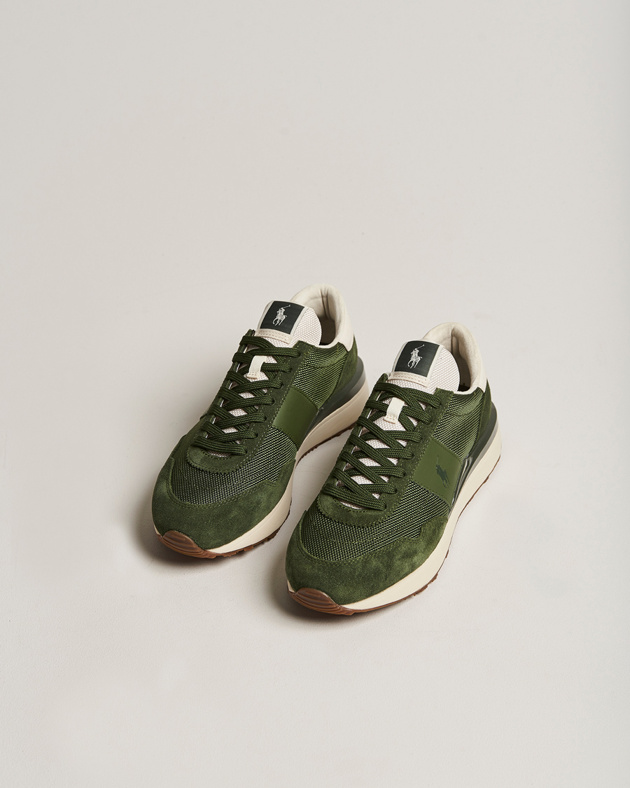 Herre | Train 89 Running Sneaker Classic Drab | Polo Ralph Lauren | Train 89 Running Sneaker Classic Drab