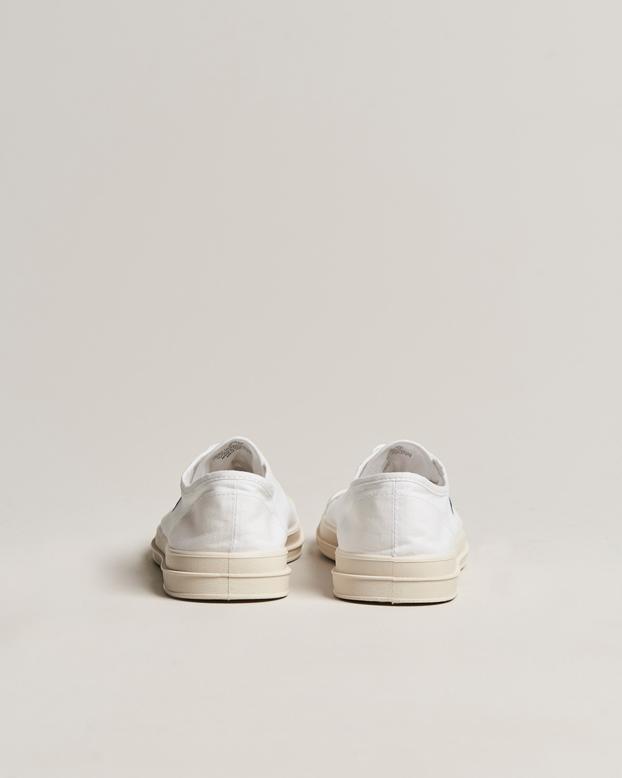 Herre | Polo Ralph Lauren Paloma Canvas Sneaker White/Navy | Polo Ralph Lauren | Paloma Canvas Sneaker White/Navy