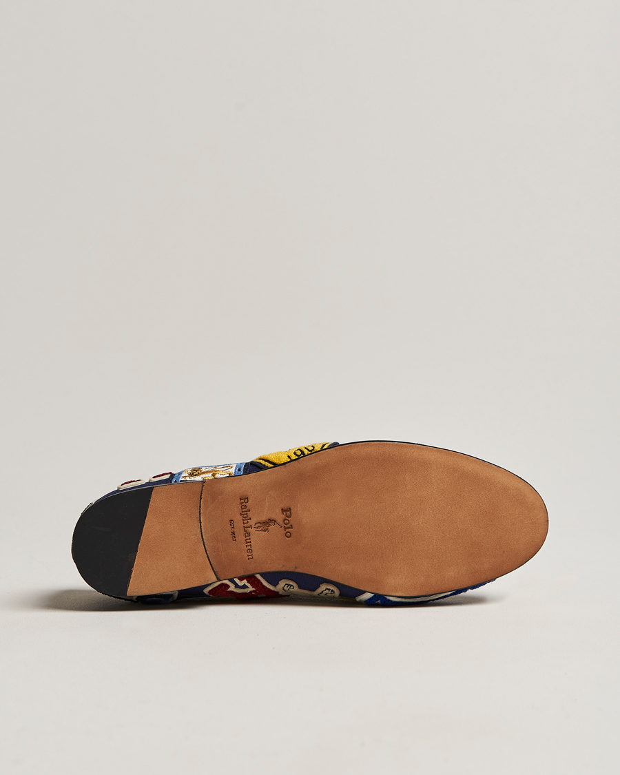 Herre | Polo Ralph Lauren Paxton Slipper Navy | Polo Ralph Lauren | Paxton Slipper Navy