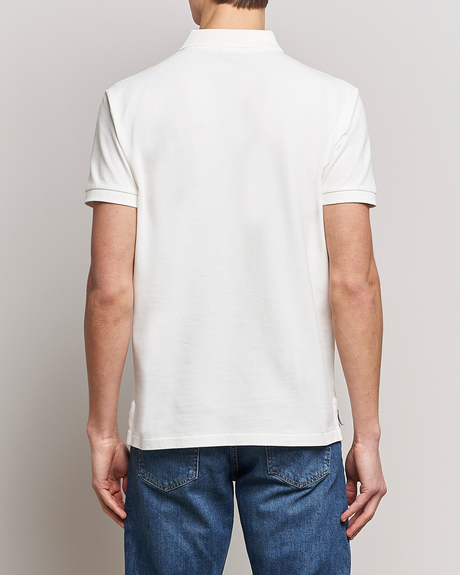 Herre | Polotrøjer | Polo Ralph Lauren | Custom Slim Fit Polo Deckwash White