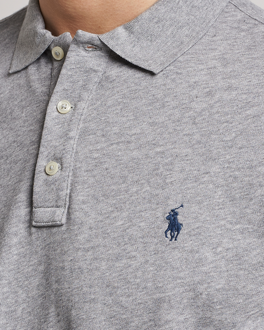 Herre | Polotrøjer | Polo Ralph Lauren | Custom Fit Spa Terry Polo Andover Heather