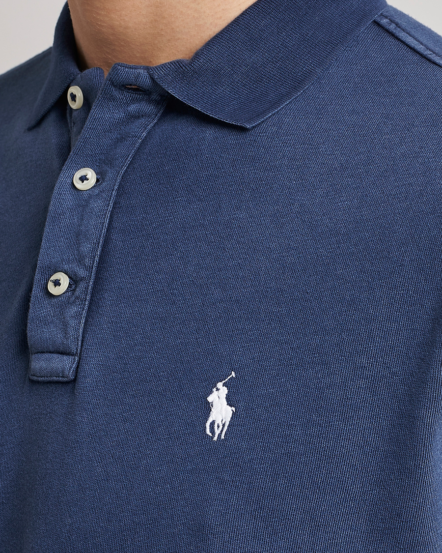 Herre | Polotrøjer | Polo Ralph Lauren | Custom Fit Spa Terry Polo Newport Navy