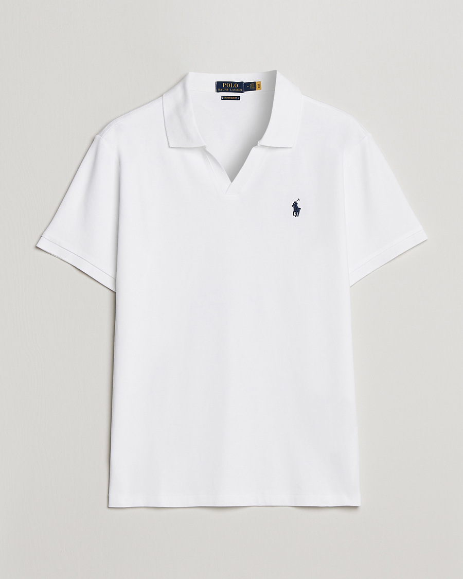 Herre | Polotrøjer | Polo Ralph Lauren | Luxury Cotton Polo White