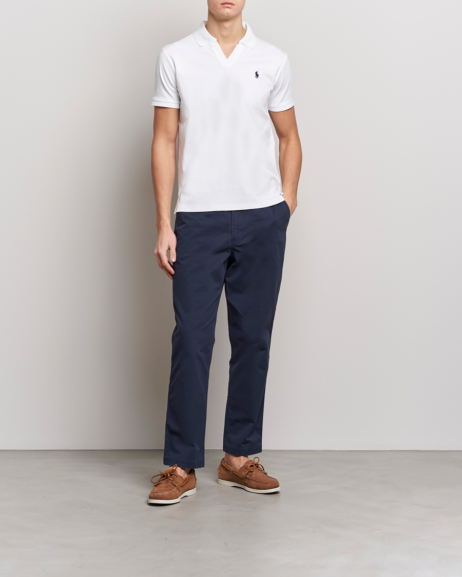 Herre | Polotrøjer | Polo Ralph Lauren | Luxury Cotton Polo White