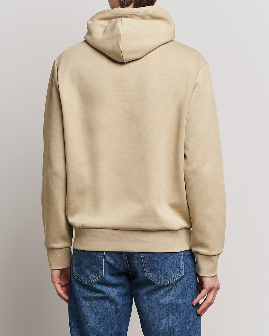 Herre | Trøjer | Polo Ralph Lauren | Double Knit Center Logo Hoodie Classic Khaki