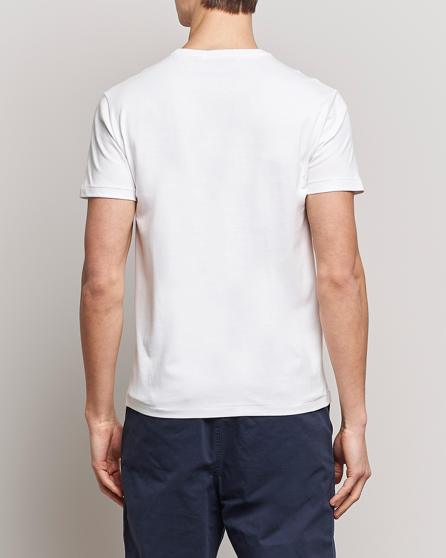 Herre | T-Shirts | Polo Ralph Lauren | Printed Heritage Bear Crew Neck T-Shirt White