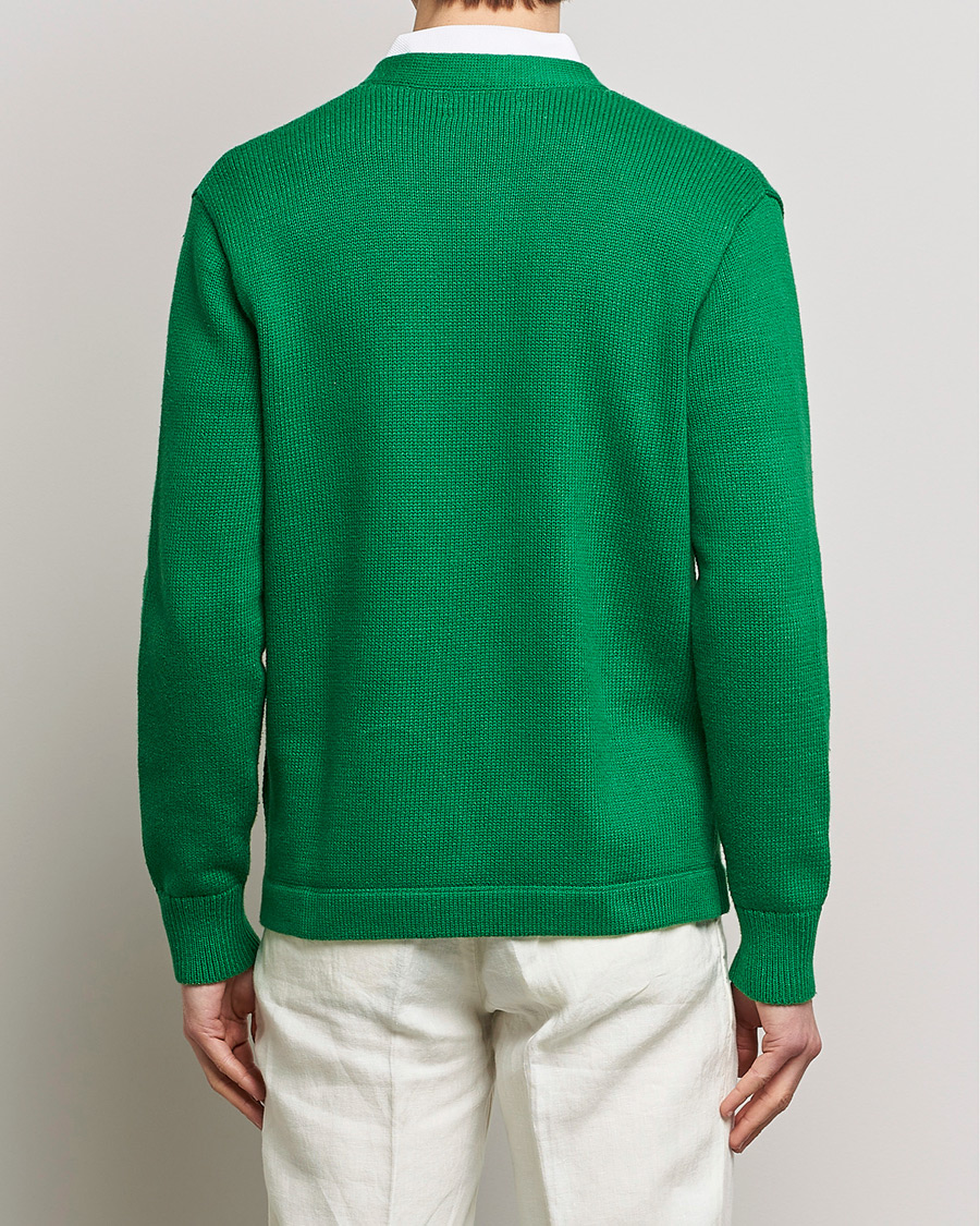 Herre | Trøjer | Polo Ralph Lauren | Cotton Knitted Varsity Cardigan New Forest