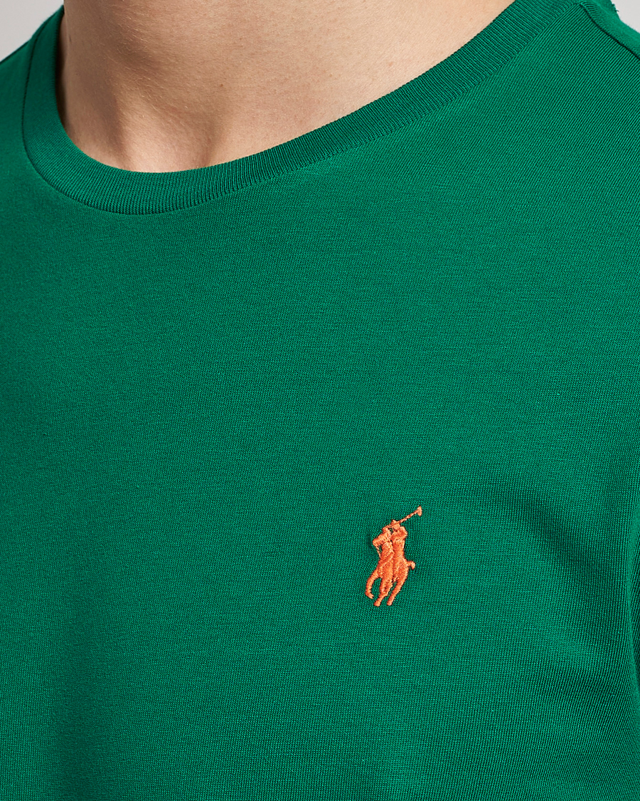 Herre | T-Shirts | Polo Ralph Lauren | Crew Neck T-Shirt Primary Green