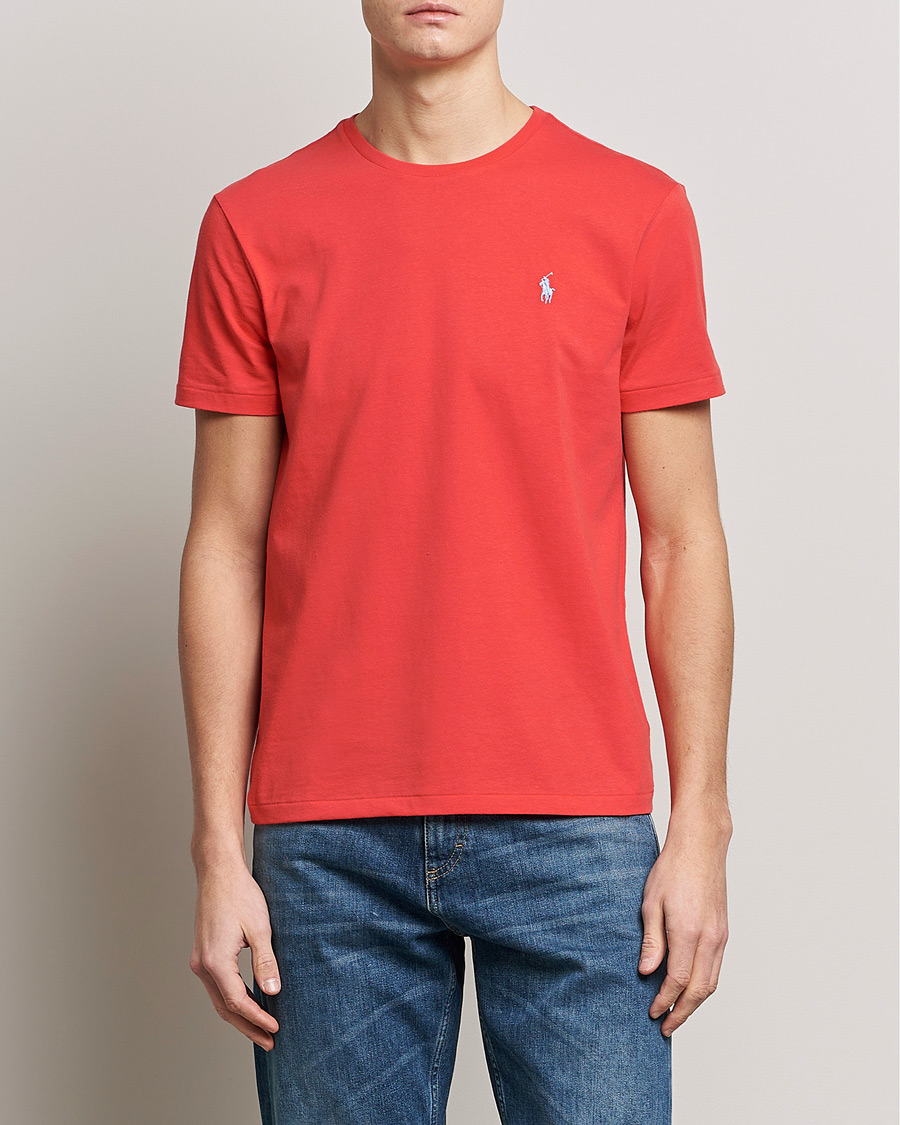 Polo Ralph Lauren Neck T-Shirt Red Reef - CareOfCarl.dk