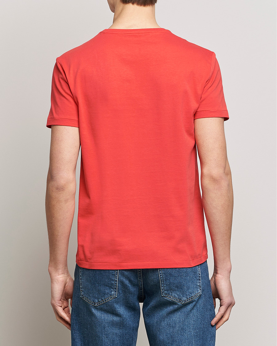 Herre | T-Shirts | Polo Ralph Lauren | Crew Neck T-Shirt Red Reef