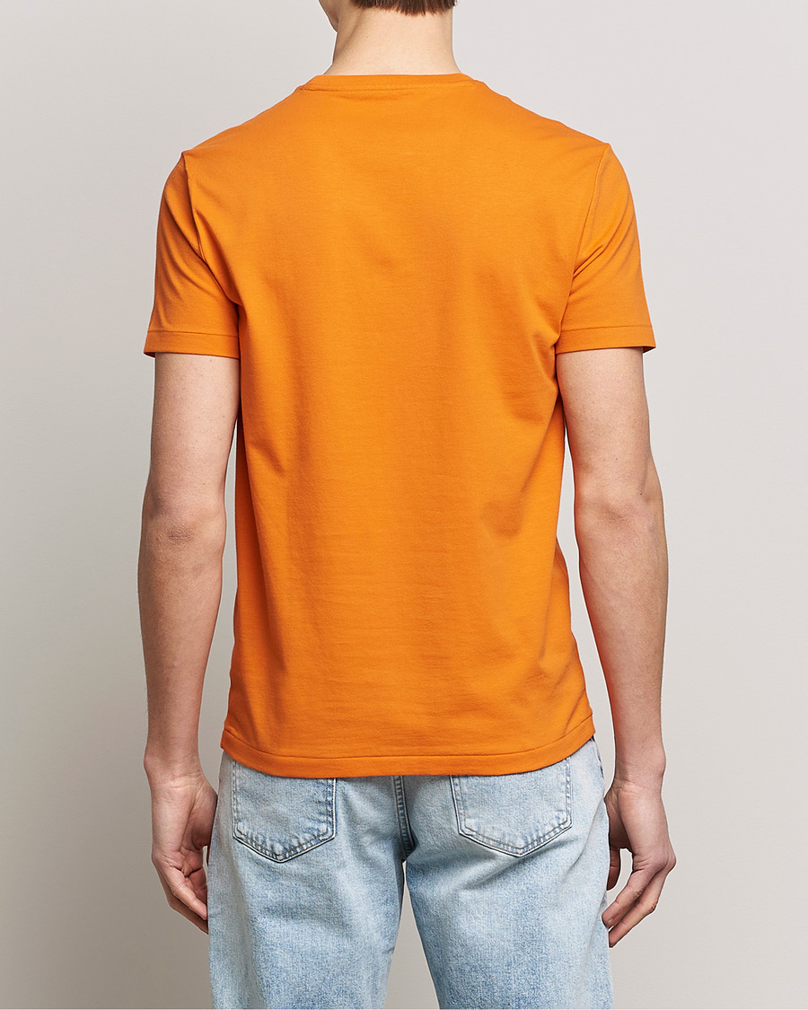 Herre | T-Shirts | Polo Ralph Lauren | Crew Neck T-Shirt Optic Orange